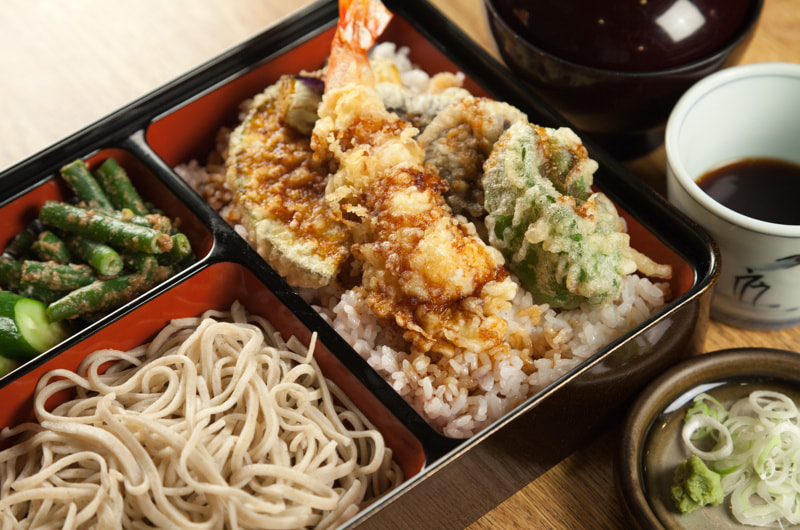 朝日庵名物・天丼セット